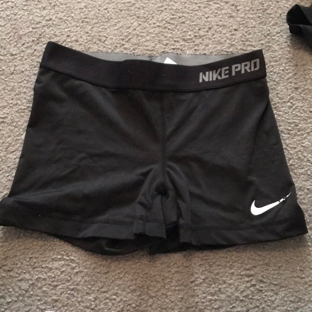 Nike pro spandex shorts